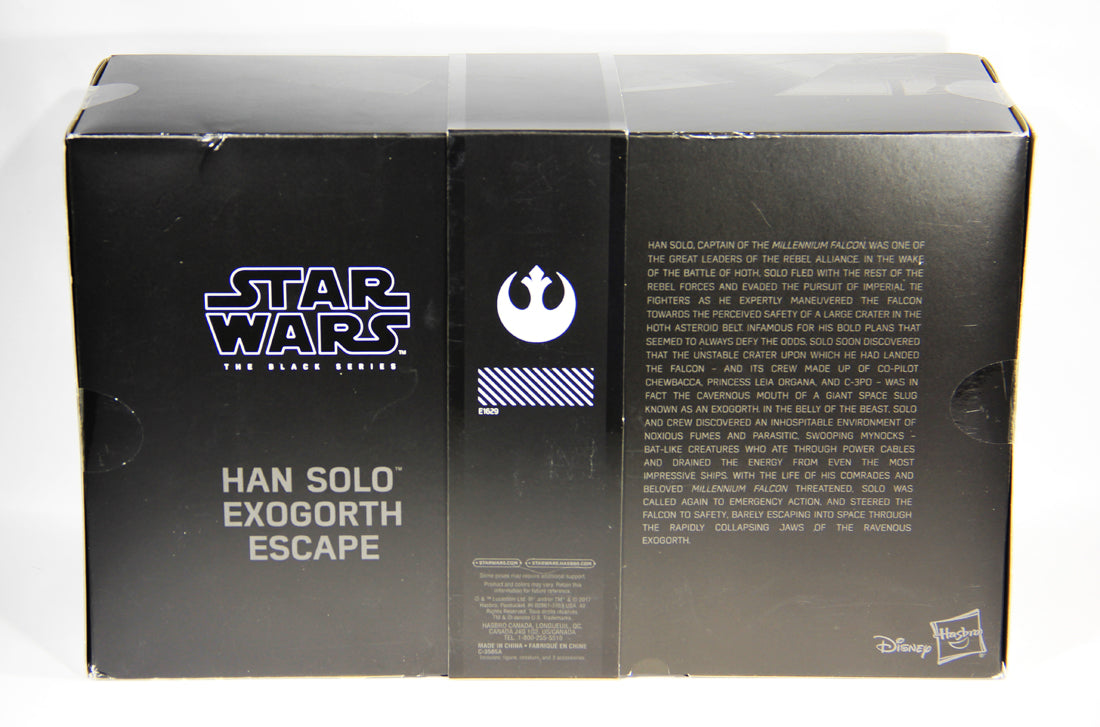 Star Wars SDCC Han Solo Exogorth Escape 2018 Black Series Exclusive 6 Inch Figure L018580