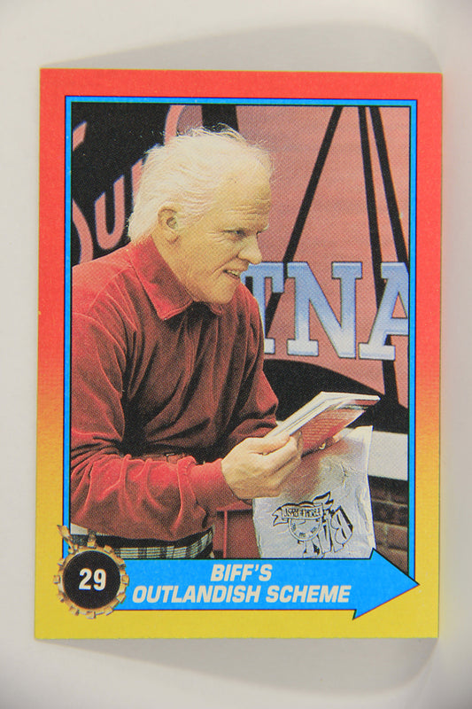 Back To The Future II 1989 Trading Card #29 Biff's Outlandish Scheme L018585