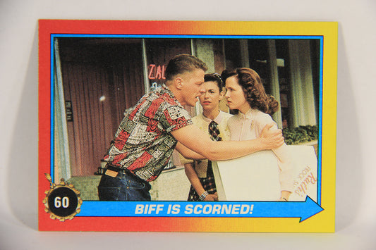 Back To The Future II 1989 Trading Card #60 Biff Is Scorned L018587