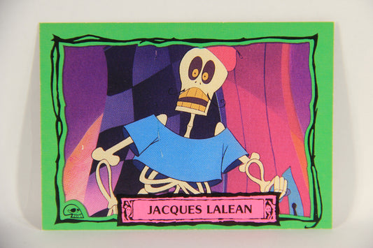 Beetlejuice 1990 Trading Card #7 Jacques Lalean ENG L018588