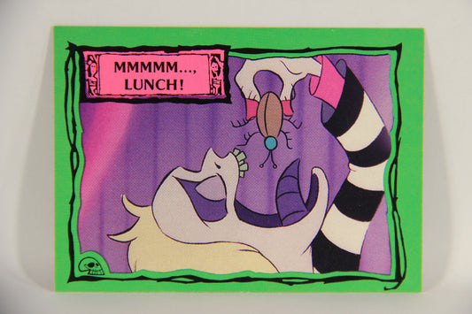 Beetlejuice 1990 Trading Card #26 Mmmmm Lunch ENG L018590