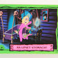 Beetlejuice 1990 Trading Card #62 An Upset Stomach ENG L018597