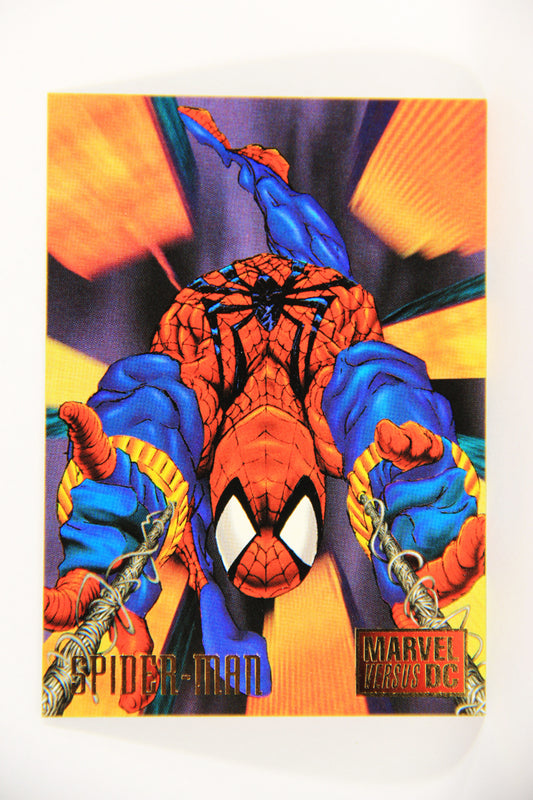 DC Versus Marvel Comics 1995 Trading Card #11 Spider-Man ENG L018613