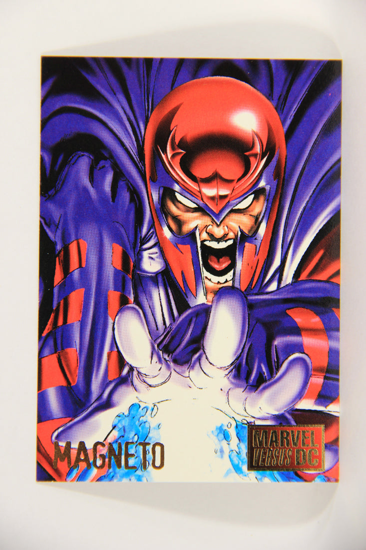 DC Versus Marvel Comics 1995 Trading Card #38 Magneto ENG L018617