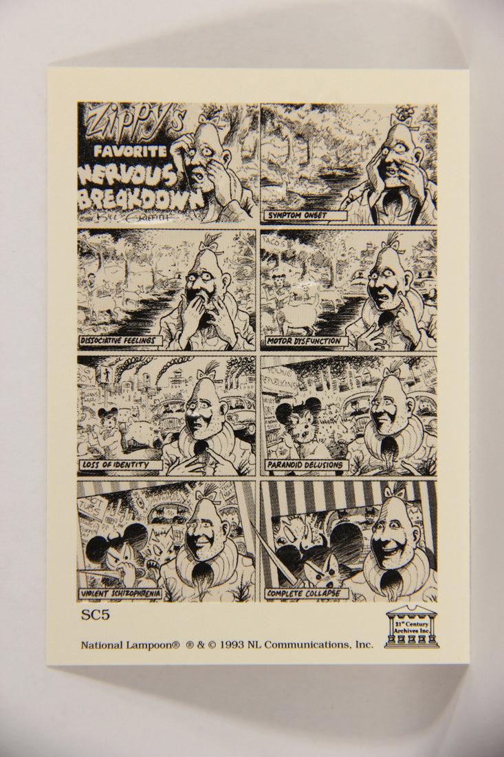 National Lampoon 1993 Trading Card #SC5 - February 1984 ENG L018635