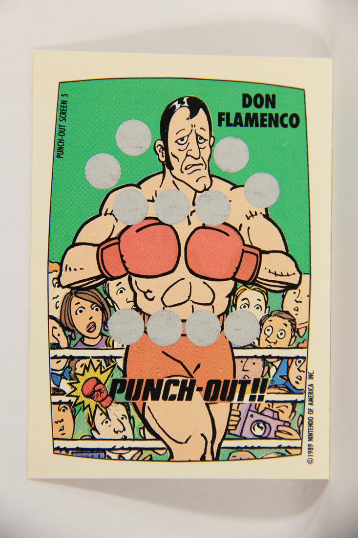 Nintendo Punch-Out 1989 Scratch-Off Card Screen #5 Of 10 ENG L018637