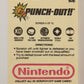 Nintendo Punch-Out 1989 Scratch-Off Card Screen #5 Of 10 ENG L018637