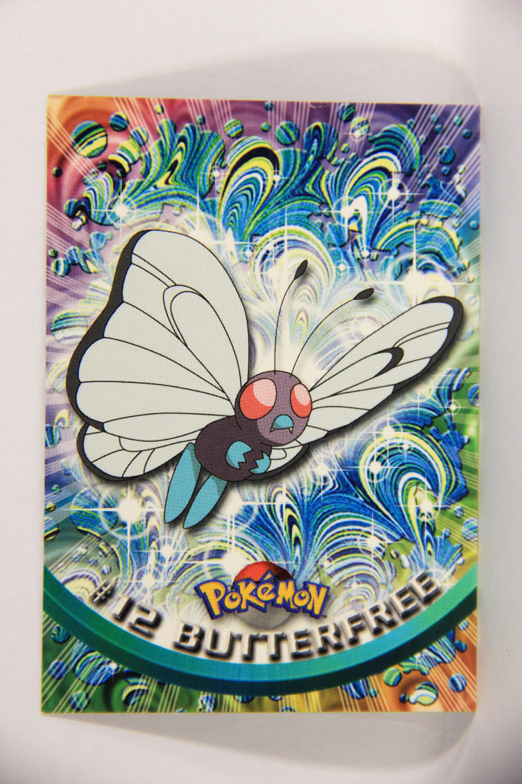 Pokémon Card Butterfree #12 TV Animation Blue Logo 1st Print ENG L018638