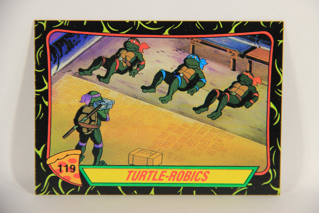 Teenage Mutant Ninja Turtles 2nd Series 1989 Trading Card #119 Turtle-Robics L018666