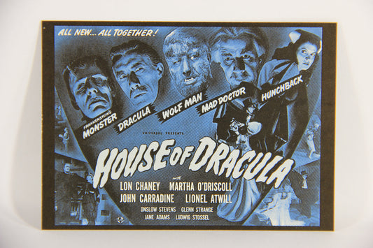 Universal Monsters Of The Silver Screen 1996 Trading Card #61 The House Of Dracula 1945 L018669