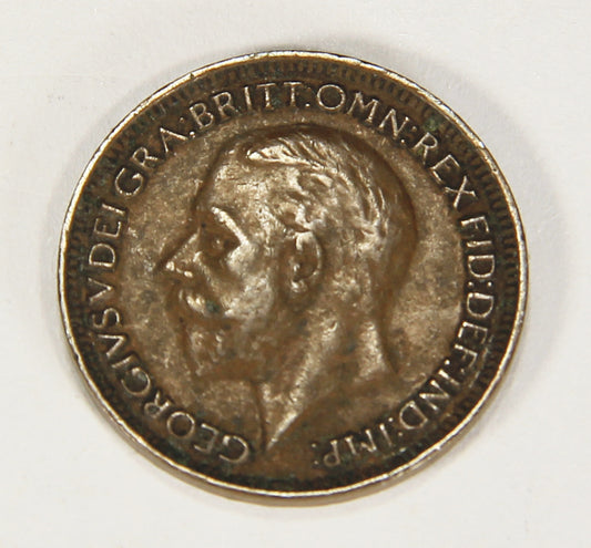 1930 Great Britain Farthing King George V - Coin 1/4 Penny L018693