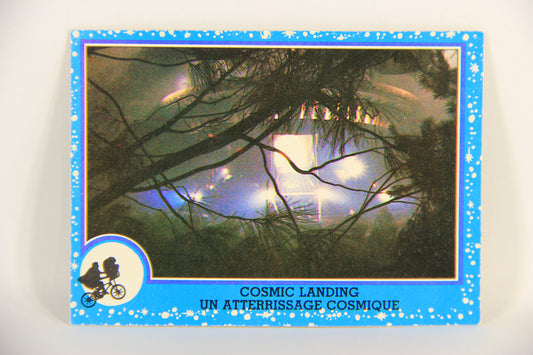E.T. The Extra-Terrestrial 1982 Trading Card #71 Cosmic Landing FR-ENG OPC L018707