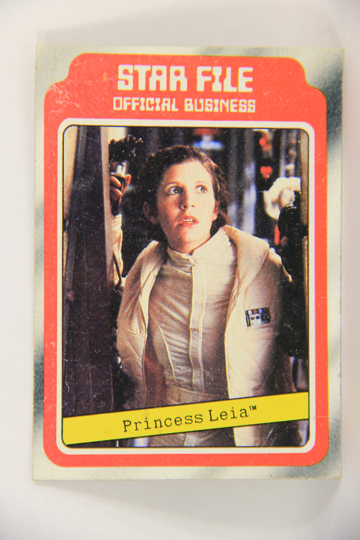 Star Wars Empire Strikes Back Trading Card #3 Princess Leia ENG L018709