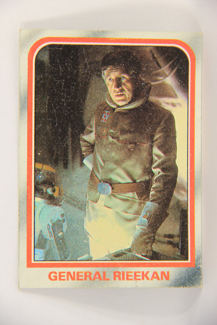 Star Wars Empire Strikes Back Trading Card #18 General Rieekan ENG L018711