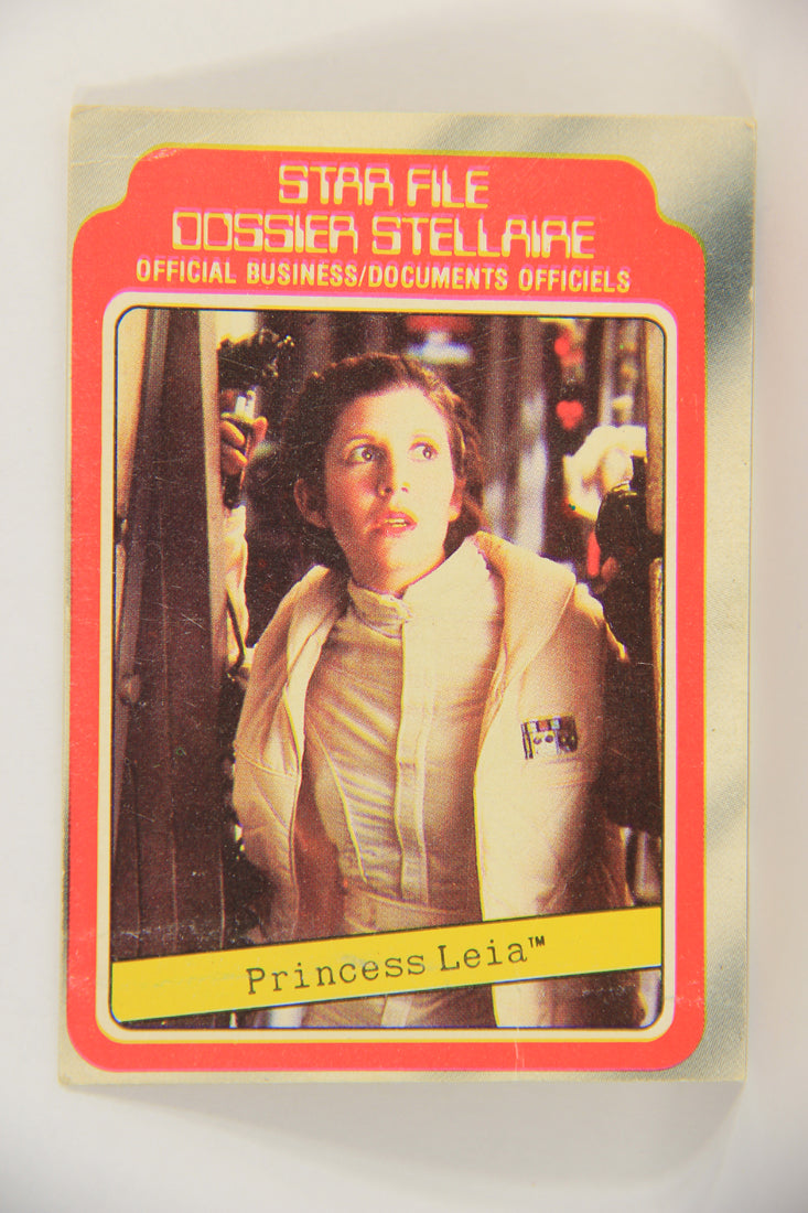 Star Wars Empire Strikes Back Trading Card #3 Princess Leia FR-ENG OPC L018719