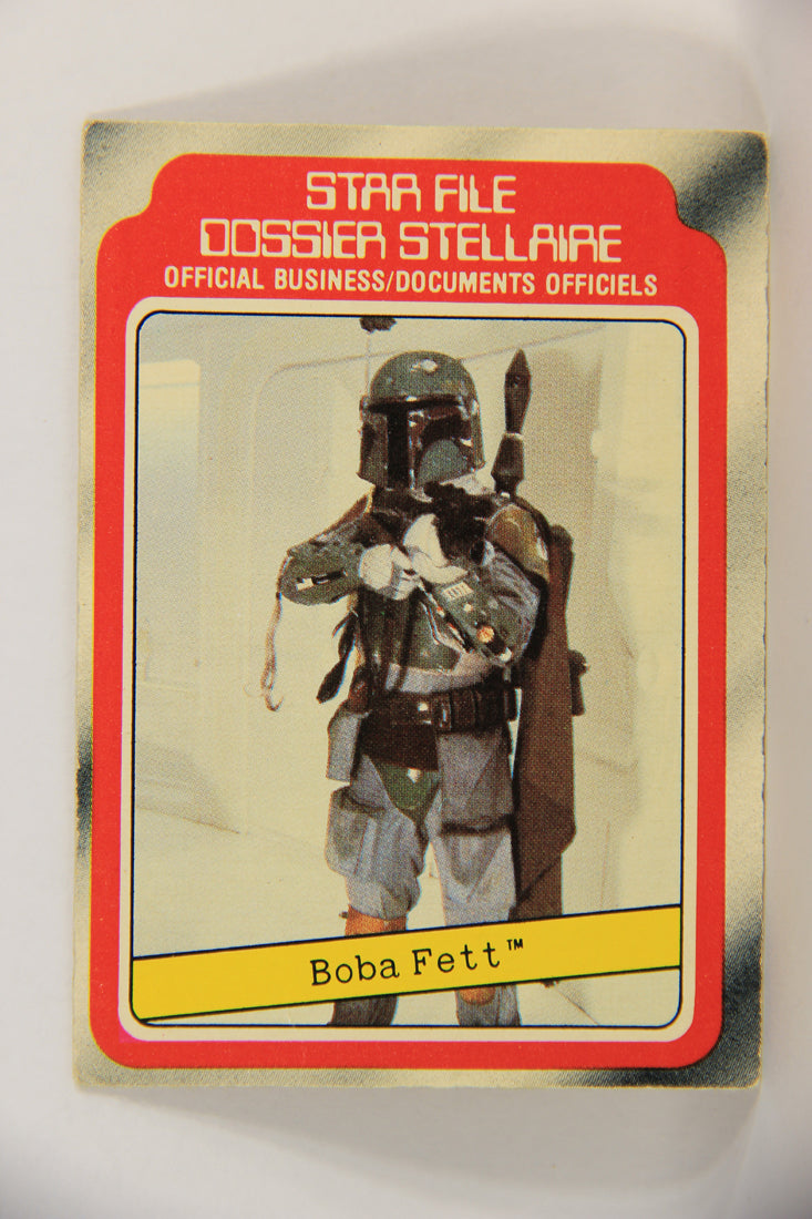 Star Wars The Empire Strikes Back Trading Card #11 Boba Fett FR-ENG OPC L018720