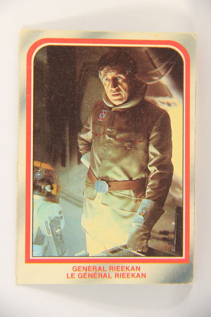 Star Wars Empire Strikes Back Trading Card #18 General Rieekan FR-ENG OPC L018723