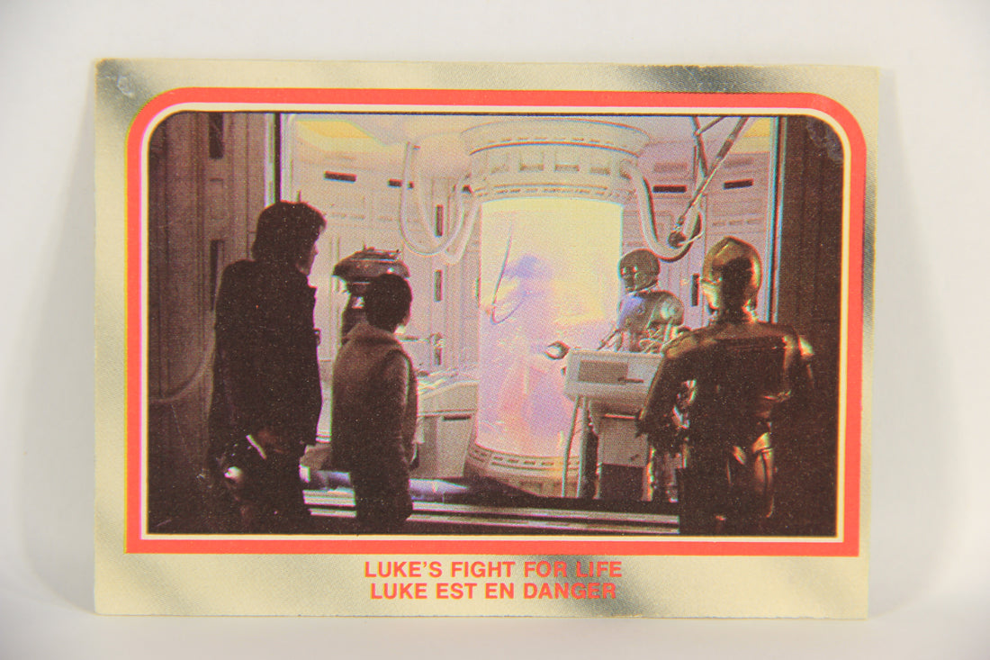 Star Wars Empire Strikes Back 1980 Card #26 Luke's Fight For Life FR-ENG OPC L018726