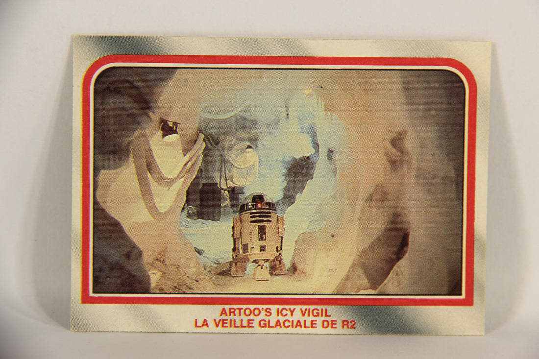 Star Wars Empire Strikes Back 1980 Card #29 Artoo's Icy Vigil FR-ENG OPC L018728