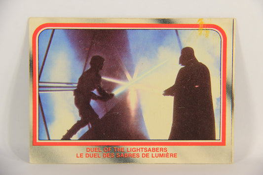 Star Wars Empire Strikes Back Card #107 Duel Of The Lightsabers FR-ENG OPC L018750