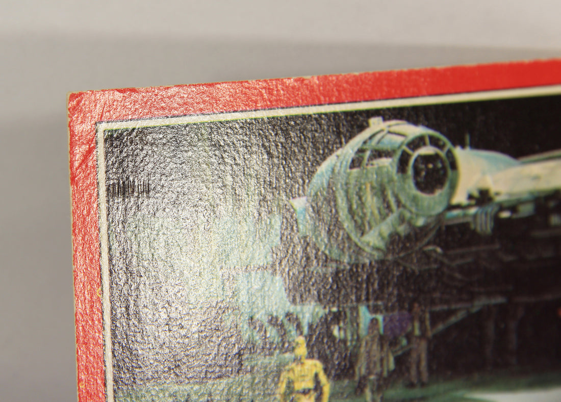 Star Wars 1977 Card #100 Our Heroes At The Spaceport FR-ENG O-Pee-Chee L018790