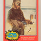 Star Wars 1977 Trading Card #101 The Wookiee Chewbacca FR-ENG O-Pee-Chee L018791