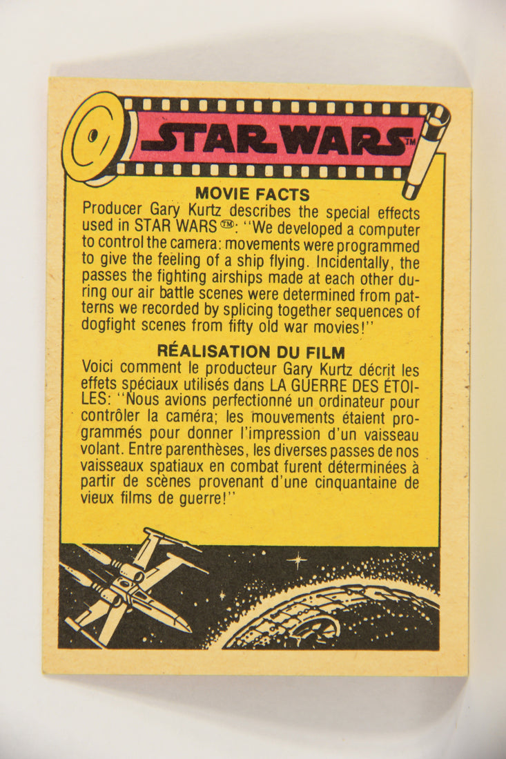 Star Wars 1977 Trading Card #116 Honored For Their Heroism FR-ENG OPC L018806