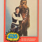 Star Wars 1977 Trading Card #121 Han Solo And Chewbacca FR-ENG OPC L018811