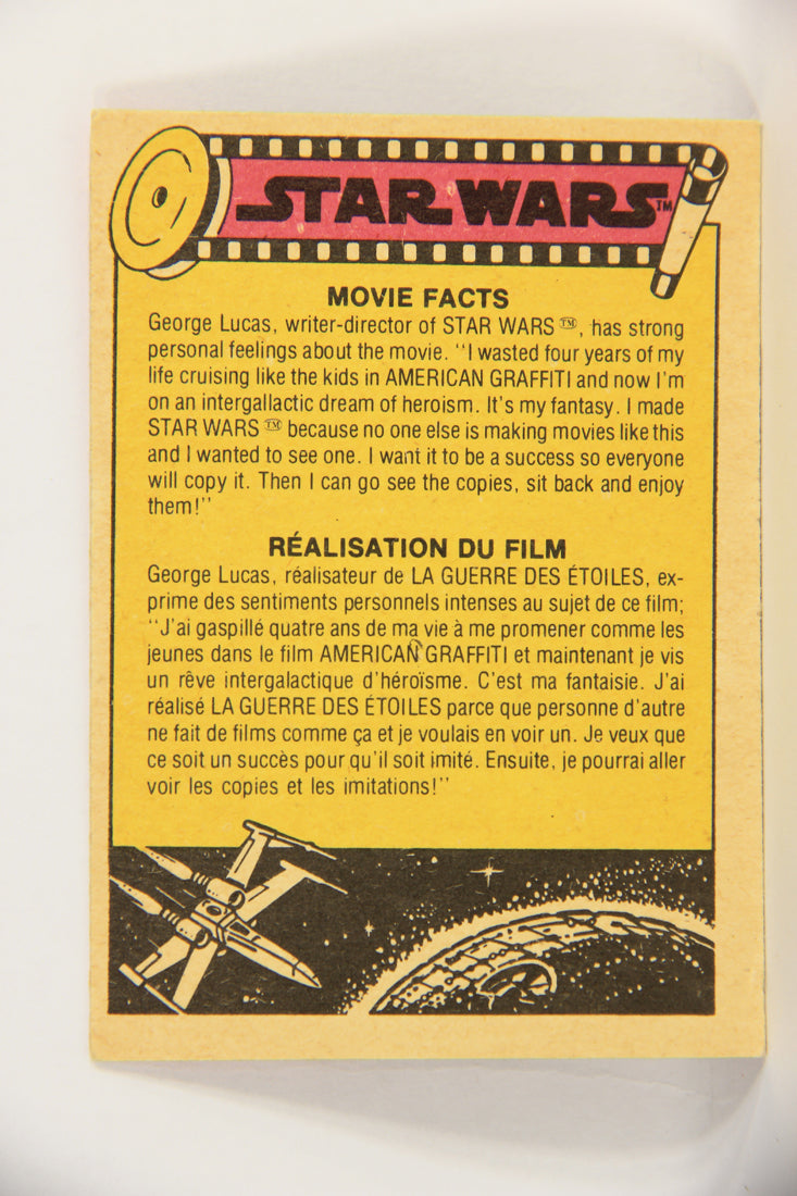 Star Wars 1977 Trading Card #126 A Quizzical Threepio FR-ENG OPC L018816