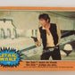 Star Wars 1977 Trading Card #157 Han Solo Covers His Friends FR-ENG OPC L018833