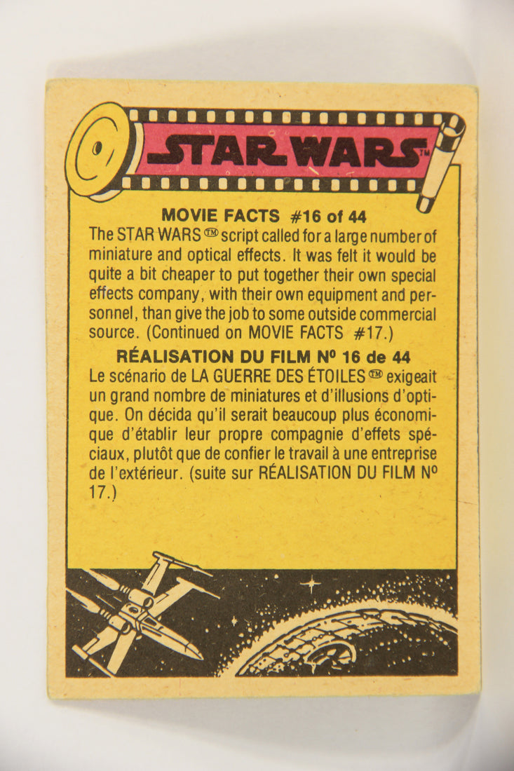 Star Wars 1977 Trading Card #167 Raiding The Rebel Starship FR-ENG OPC L018837