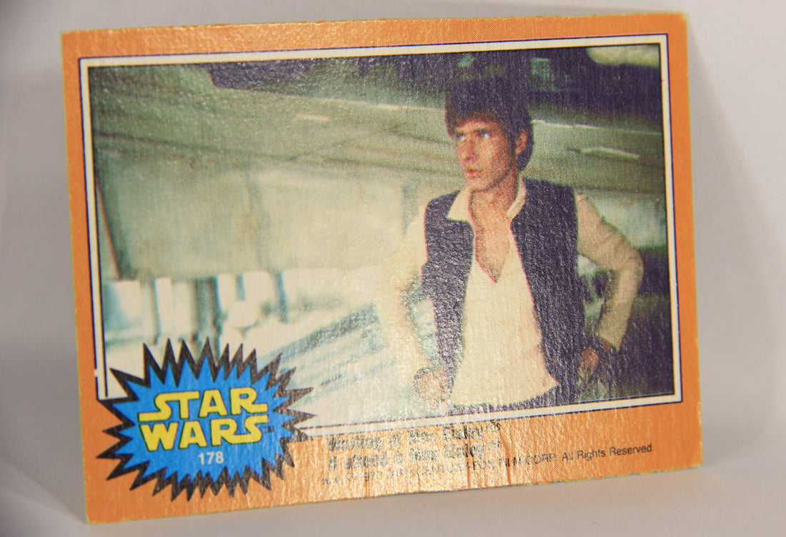 Star Wars 1977 Trading Card #178 Waiting At Mos Eisley FR-ENG OPC L018843