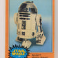 Star Wars 1977 Trading Card #187 R2-D2 (Kenny Baker) FR-ENG OPC L018847