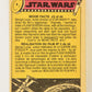 Star Wars 1977 Trading Card #196 Creature Of Tatooine FR-ENG OPC L018854