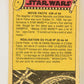 Star Wars 1977 Trading Card #206 Corridors Of The Death Star FR-ENG OPC L018859