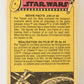 Star Wars 1977 Card #214 Remember Luke The Force Will Be With You FR-ENG OPC L018862