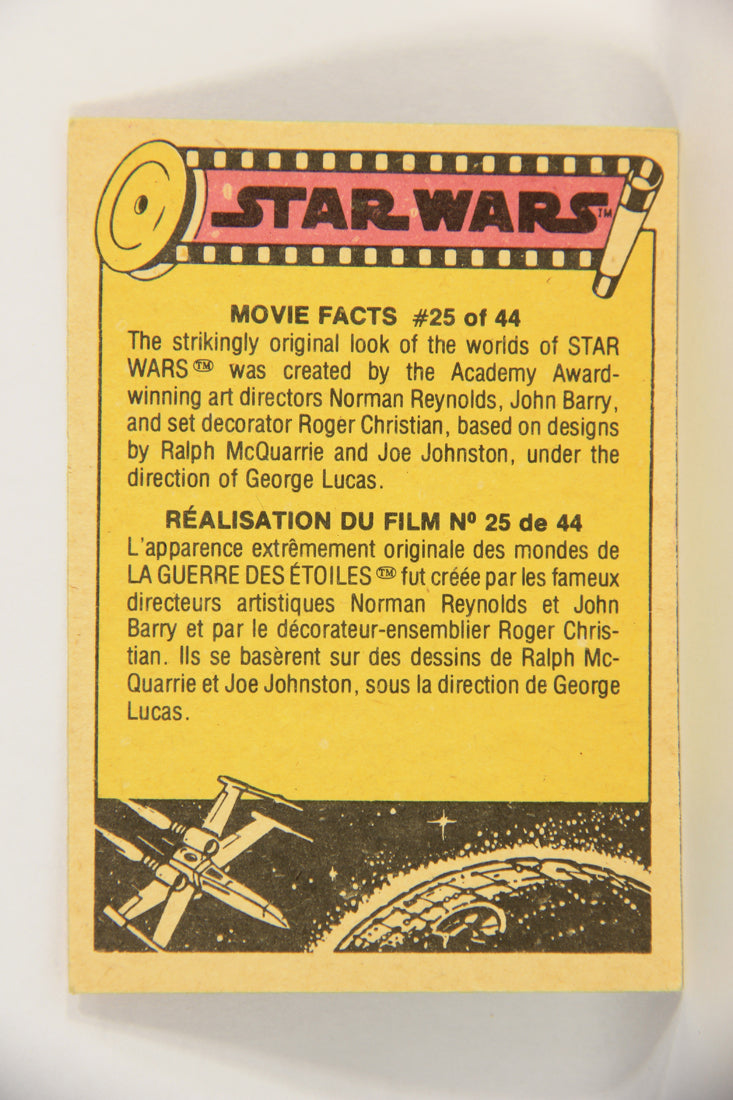 Star Wars 1977 Trading Card #220 Cantina Denizens FR-ENG OPC L018867