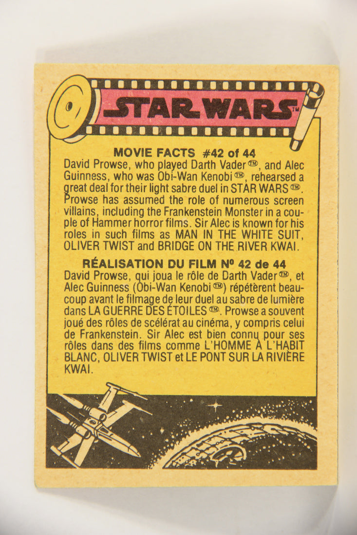 Star Wars 1977 Card #230 Artoo-Detoo Is Abducted By Jawas FR-ENG OPC L018873