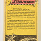 Star Wars 1977 Card #246 Using The Blue Screen Process For X-Wings FR-ENG OPC L018879