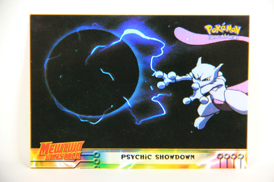 Pokémon Card First Movie #33 Psychic Showdown - Blue Logo 1st Print ENG L018920