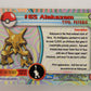 Pokémon Card Alakazam #65 TV Animation Blue Logo 1st Print ENG L018926