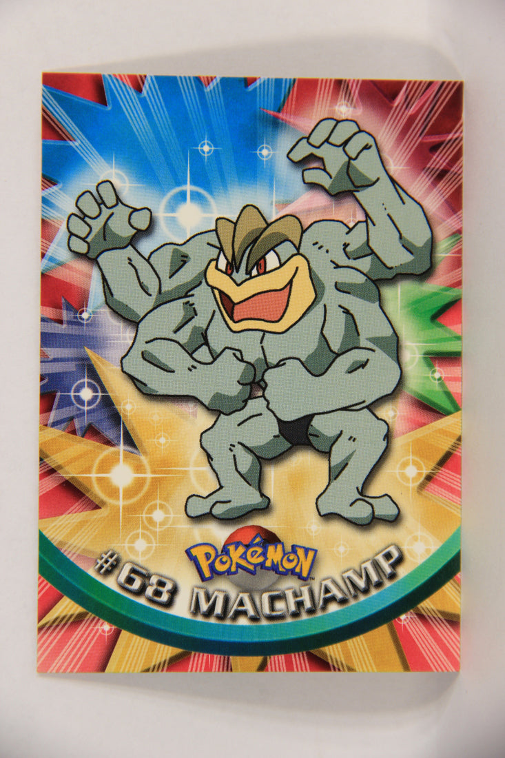 Pokémon Card Machamp #68 TV Animation Blue Logo 1st Print ENG L018927