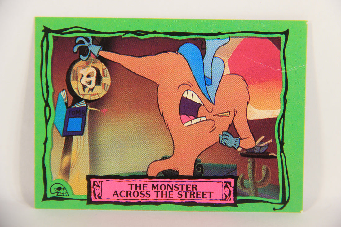 Beetlejuice 1990 Trading Card #9 The Monster Across The Street ENG L018951