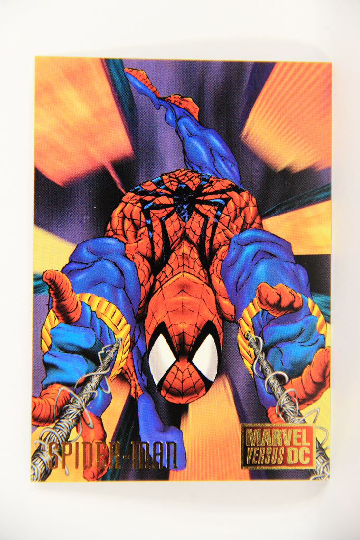 DC Versus Marvel Comics 1995 Trading Card #11 Spider-Man ENG L018959