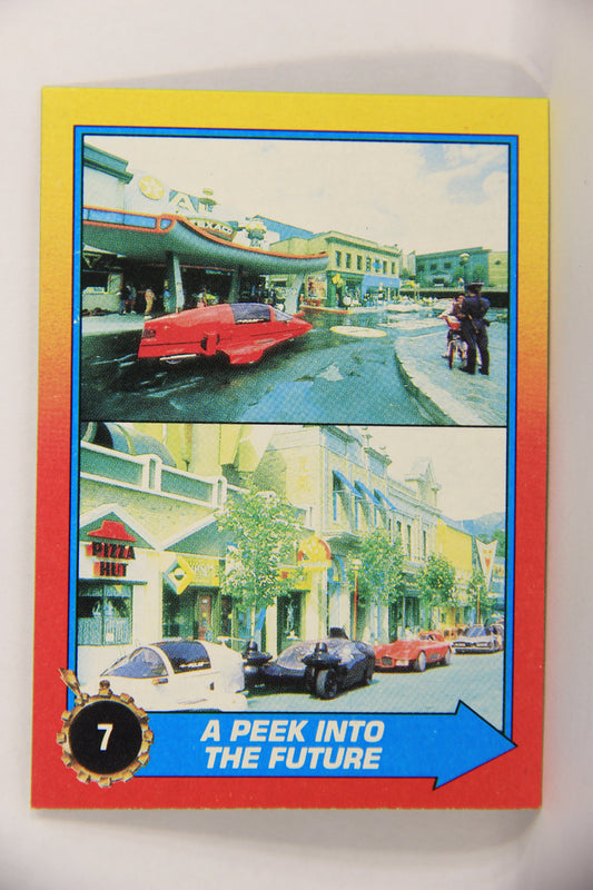 Back To The Future II 1989 Trading Card #7 A Peek Into The Future L018963