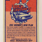 Back To The Future II 1989 Trading Card #54 Doc Brown's New Plan L018967