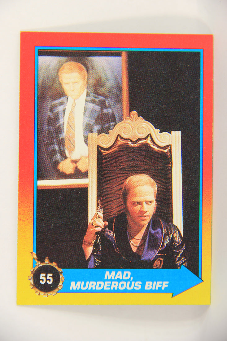 Back To The Future II 1989 Trading Card #55 Mad Murderous Biff L018968