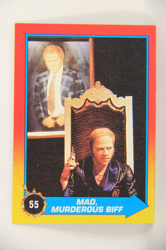 Back To The Future II 1989 Trading Card #55 Mad Murderous Biff L018968