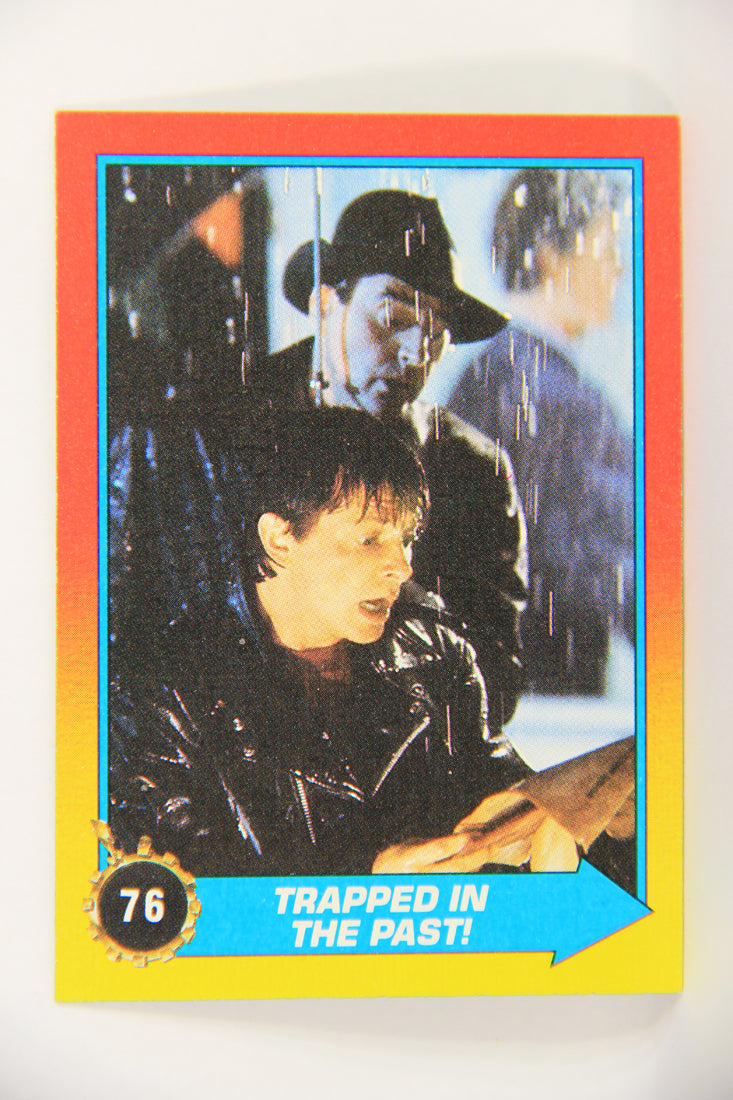 Back To The Future II 1989 Trading Card #76 Trapped In The Past L018970
