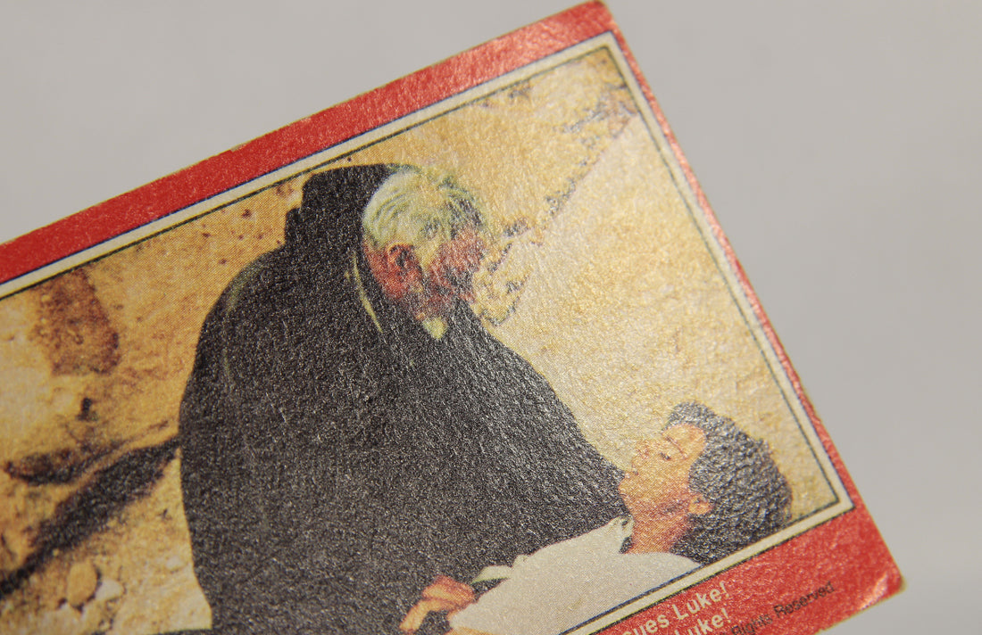 Star Wars 1977 Trading Card #72 Ben Kenobi Rescues Luke FR-ENG O-Pee-Chee L019030